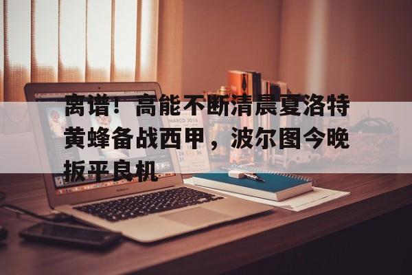 开运体育入口-离谱！高能不断清晨夏洛特黄蜂备战西甲，波尔图今晚扳平良机的简单介绍